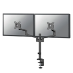 Brat dublu monitor Neomounts DS60-425BL2; pentru display-uri cu diagonale 17"-27",