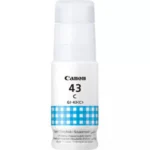 Cartus cerneala Canon GI-43C, culoare cyan, capacitate 3800 pagini,60ml,pentru Canon