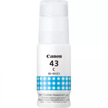 Cartus cerneala Canon GI-43C, culoare cyan, capacitate 3800 pagini,60ml,pentru Canon