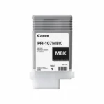 Cartus cerneala Canon PFI-107MB, matte black, capacitate 130ml, pentru Canon