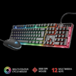Kit Tastatura + Mouse Trust GXT 838 Azor Gaming Combo, - imagine 2