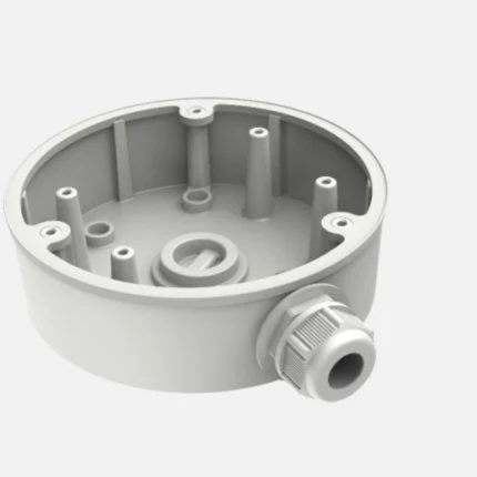 Doza conexiuni Hikvision DS-1280ZJ-PT6, material aliaj de aluminiu, dimensiuni: Φ137