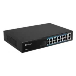 POE Switch Milesight 16 Porturi POE MS-S0216-GL, Porturi: 16X10/100MbpsPoEports(RJ45) +2X1000Mbps