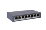 Switch Hikvision DS-3E0508-O: 8 × Gigabit RJ45 port maxim 3W,