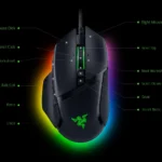 Mouse Razer cu fir Razer Basilisk V3 PRO, butoane programabile