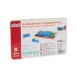 PUZZLE DIN LEMN TUOJIANGOSAURUS, 8 PIESE, MOMKI - imagine 2