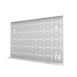 Stand mobil de podea Neomounts 55"-86" 76kg VESA 100x100 - - imagine 4