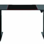 Birou gaming electric Serioux Elysium LED RGB 1400x600x730mm, reglare electrica