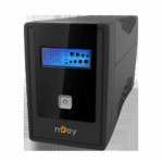 UPS nJoy Cadu 650, 650VA/360W, Afisaj LCD cu ecran tactil,