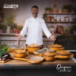 TIGAIE ALUMINIU TURNAT + CAPAC 26x5CM, NICOLAI TAND, ORIGINI, COOKING - imagine 9