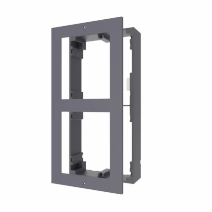 Panou frontal pentru 2 module de videointerfon modular Hikvision DS-KD-ACW2;