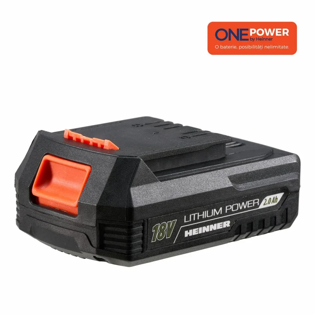 overlay_ca1139ebbc752e6cb8bf63dd7ee477fc.jpg ONE POWER by HEINNER ACUMULATOR 18V 2.0Ah LI-ION - imagine 1