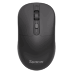 Mouse Spacer wireless, rezolutie 1600DPI, butoane/scroll 4/1,buton ON/OFF, click silentios