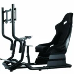 Scaun gaming Serioux Racing Cockpit cu suport monitor