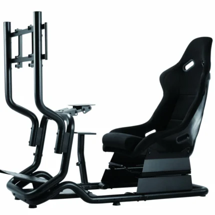 Scaun gaming Serioux Racing Cockpit cu suport monitor