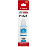 Cartus cerneala Canon GI-490 C, cyan, capacitate 70ml, pentru echipamente