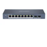 Switch Hikvision DS-3E1510P-SI, 8-port, PoE