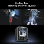 Imprimanta 3D Creality K1C, ( Printare carbon) Tehnologie FDM, viteza - imagine 4