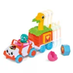 VEHICUL DE SALVARE CU REMORCA COLORATA, DINO, JURASSIC WORLD, TOMY - imagine 4