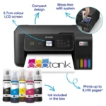 Multifunctional inkjet color Epson EcoTank CISS L3280, dimensiune A4 (Printare,Copiere, - imagine 2