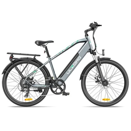 Bicicleta electrica Ulzomo Metro 26 E-bike, 250W, 36V 17Ah, autonomie