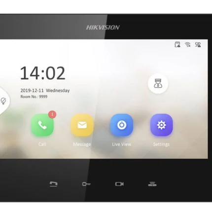 Monitor videointerfon 7inch color Hikvision DS-KH6320-LE1(B)LCD Resolution 1024 × 600,