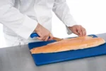 CUTIT DEZOSAT PROFESIONAL 18CM, ALBASTRU, CHEF LINE, COOKING BY HEINNER - imagine 4