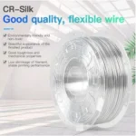 CREALITY PLA 3D Printer Filament, silk white, Printing temperature: 190-220,