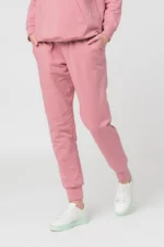 PANTALON DAMA COTON PINK-L - imagine 3